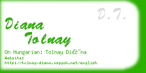 diana tolnay business card